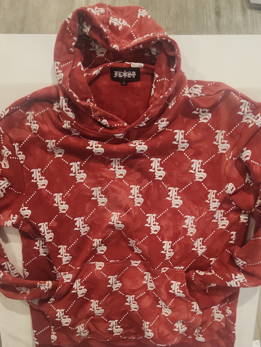 Frost Wear "Cardinal Red" Logo Hoodie